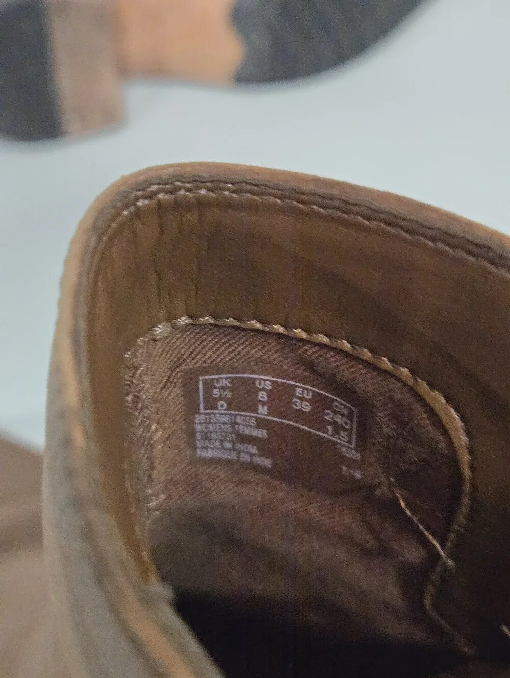 Clarks Leather Western Ankle Boots